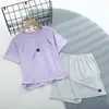 Esportes Masculinos Secagem Rápida Seda de Gelo Verão Infantil Manga Curta Esportes Badminton Uniforme Meninas Estudantes Roupas de Verão Roupas de Treino