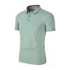 Polo de verano para hombre, color liso, manga corta, juvenil, informal, popular, camiseta de manga corta, sudadera, disponible
