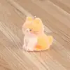 Pingente Fofo de Gatinho Flocado 3D para Chaveiro Artesanal DIY, Corrente de Celular, Fivela de Bolsa, Acessórios de Carro