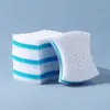 Esponja Mágica de Nanoesponja de Dos Colores con Forma de Cintura Trapo Mágico Bloque de Esponja de Limpieza para el Hogar Lavado de Autos Lustrado de Zapatos Trapo Mágico Al por Mayor