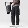 Pantalones Cargo de Exterior Rellenos de Plumas de Moda 2025 para Hombre, Pantalones Casuales Gruesos Cálidos con Grafeno a Prueba de Tres Elementos para Hombre