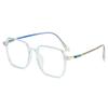 Armazón de Lentes Sencillo Estilo Xiaohongshu Armazón Grande Lentes para Miopía sin Graduación Venta al por Mayor Luz Anti-Azul Moderno Estilo Ins Artículo Popular