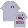 Camiseta Gráfica Divertida Happy Lift para Gimnasio Levantamiento de Pesas Hombres Mujeres Moda Casual Algodón Camiseta Popular