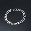 Pulseira Simples de Aço Titânio Punk Heavy Metal Rock Pulseira Tendência Masculina Hip Hop CE005/005-1