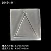 Gota de Pegamento de Cristal Espejo 10 Bordes Molde de Silicona Borde Acrílico Molde Flip Colgante de Joyería DIY Molde Decorativo