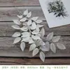 Simulação de folhas dedicadas folhas de plantas verdes flores de casamento auditório de casamento folhas macias de Banyan flores de seda atacado flores decorativas de arco