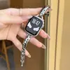 Pulsera Metálica Estilo Simple de Puntos para Apple 10 S11 Samsung Xiaomi Huawei Gt6 Fit5 Correa de Muñeca