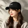 Boné de Baseball com Aba Curva Novo Primavera/Verão 2026 para Mulheres, Chapéu Bico de Pato com Proteção Solar, Estilo Coreano, Doce e Versátil, Faz o Rosto Parecer Menor, Top Macio