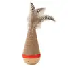 Juguete de Gato Roly-Poly, Palo con Plumas Atrapasueños que Consume Energía, Suministros Esenciales para Gatitos, Juguete para Gato Mascota