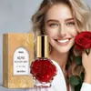 SUMAX exportación transfronteriza se especializa en botellas transparentes de 10 ml color rosa con spray de fragancia a rosa en empaque en inglés