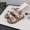 26-31 Talla 2026 Modelo Nuevo Sandalias para Niñas con Suela de Poliuretano en Línea Zapatos de Playa para Niñas 5843