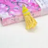 Série Cores de Primavera Borla de Algodão Pequeno Pingente DIY Fio de Algodão Torcido à Mão Borla Pingente de Colar Estilo Étnico Xizang Acessório