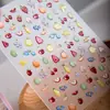 Copo de Vinho Decorativo Cartoon Super Fofo Cyansea Frutas Divertidas Adesivos para Nail Art Item Quente de Celebridade da Internet Adesivos Simples para Nail Art DIY