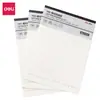 Deli 3427 Papel Carta Carta Sinal Linha Vermelha Papel para Escrita Antigo 16K Linha Simples Papel Carta 20 folhas/Matéria Matéria