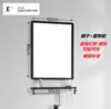 Espejo de Baño Inodoro Inodoro Espejo de Cristal Espejo Cuadrado Colgante de Pared Sin Perforaciones Colgante Horizontal Colgante Vertical Soporte de Espejo