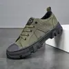 Zapatos de entrenamiento, zapatos de liberación, zapatos de lona, zapatos para hombre, zapatos para obra, zapatos slip-on de comercio exterior a rayas para hombre