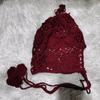 Sombrero de Pescador Tejido a Crochet Hecho a Mano Estilo Coreano Transpirable Calado Gorro Dulce para Niños Exótico Retro Sombrero de Princesa