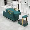 Cama para Lavar el Cabello de Salón de Peluquería Estilo Celebridad de Internet Semi-Reclinable Lavabo Profundo Cama para Lavar el Cabello Salón de Peluquería Cama para Enjuagar Cama para Cuidado y Crecimiento del Cabello