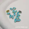Taladro de garra de ojo de caballo serie gelatina moca garra única de cuatro ángulos accesorios de diamante de vidrio accesorios para vestido de novia ropa bolsa