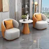 Mesa Combinada de Sofá Sencilla para Recepción Balcón Área de Descanso para Negociaciones Sala de Reuniones Oficina de Ventas Nicho en el Patio Sofá