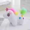 Pingente de Boneca Unicórnio Celebrante Cibernético Fofo Pônei Pelúcia Tamanho Pequeno Mini Pingente Bolsa Chaveiro Pingente