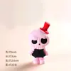 2025 Novo Popular Transfronteiriço Desenho Animado Caveira Casal Mokoko Carro Mochila Chaveiro Pingente Pingente Boneca