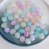 Accesorios de joyería DIY, venta al por mayor, sirena Ji, coloridos, colores mezclados, cuentas de pata de gato, anillo para el cabello, material de joyería, colgante