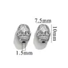 Acero inoxidable chapado en oro de 18k pequeño colgante de joyería proceso de galvanoplastia hecho a mano DIY pulsera collar colgante de joyería venta al por mayor