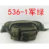 Hebilla de cremallera bolsa deportiva casual multicapa cinturón de cintura riñonera de lona gran capacidad 536 hecho a medida exterior