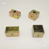 Accesorios para Manijas de Tubo Cuadrado de Acero Inoxidable, Tapón Cuadrado, Pieza Dentada Cuadrada, Manija de Tirar Cuadrada para Puertas de Vidrio, Manija de Puerta, Manija de Tirar de Imitación, Pieza de Tapón