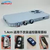 Adecuado para Bmw 14mm Control Remoto de Llave Logo de Coche Modificado Aleación de Aluminio Logo de Coche Agujero de Cerradura Decorativo Pegatina Personalizada