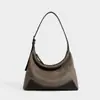 Bolso de axila de gamuza mate retro de alta gama para mujer, nuevo y versátil bolso bandolera tipo dumpling 2026