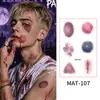 Nuevas Pegatinas de Cicatrices Halloween Mate, Pegatinas de Maquillaje Faciales Realistas No Reflectantes Impermeables y a Prueba de Sudor, Pegatinas de Tatuajes