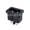 Enchufe de Alimentación AC Ac026 Negro Empotrado de Presión Columna Fija de 8 Pines 2 Pines Material Totalmente de Cobre Resistente a Altas Temperaturas