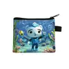 Nueva Serie de Equipo de Buceo Submarino Billetera para Monedas Bolsa para Monedas con Cremallera de Dibujos Animados Linda Bolsa Pequeña de Almacenamiento para Estudiantes Venta al por Mayor
