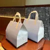 Bolsa de Aislamiento No Tejida Desechable para Repostería, Postres, Horneado y Almacenamiento en Frío, Empaque Espesado para Llevar con Asa