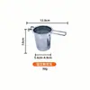 Filtro de Chá Transfronteiriço Aço Inoxidável 304 Coador de Chá Infusor de Chá Metálico Filtro de Chá Acessórios para Conjunto de Chá Filtro de Chá Atacado