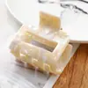 Novo Estilo Coreano Prendedor de Rabo de Cavalo Acessórios de Cabelo Celebridade da Internet Pinça Versátil de Ácido Acético Feminina Garra de Cabelo Elegante de Comércio Exterior da Amazon