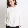 E-commerce Transfronteiriço Novo Estilo Versão Coreana Moletom Soltinho com Capuz Feminino Outono Inverno Hoodie Manga Longa Pulôver Roupa Exterior Feminina