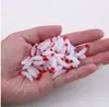 50 Bolsas Gusano Blando Señuelo Cabeza Roja Gusano de Pan Pesca para Aspio Peces Pequeños Minnow Amur Blanco Suministros de Pesca