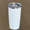 Copo de Carro 20oz Aço Inoxidável de Camada Dupla Boca Larga Vácuo Copo de Cerveja Isolamento Térmico Escritório