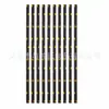 Decoración Navideña Temática de Cumpleaños 60-50-40 Negro y Dorado Casual Set de Platos y Vasos Desechables