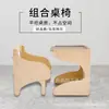 Mesa integrada infantil, conjunto de mesa e cadeira infantis, escrivaninha para alunos do ensino fundamental e médio, escrivaninha infantil de madeira maciça para uso doméstico