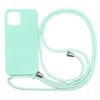 Capa de Celular Transversal Apple 17 com Cordão Integrado Capa de Celular Apple 14 Fosca 17Pro com Cordão Integrado Capa de Celular