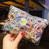 Diadema Casual Femenina Estilo K Anillo para Cabello Fino Popular Ins Cabello Banda Elástica Pequeña Diadema Elegante para Niña Cuerda para el Cabello