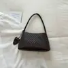 Estilo Coreano Ins Diseño de Nicho Bolso de Axila Simple Color Sólido Bolso de Hombro Chic Moderno Bolso de Mano para el Trabajo y el Viaje de Negocios Tendencia