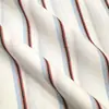 Tecido Jacquard Listrado de Viscose, Confortável e Amigo da Pele, Tecido Listrado Macio Tingido em Fio, Tecido para Vestuário em Estoque