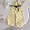 Pantalones Dulces para Niña Pantalones Antimosquitos Nuevos Protección Solar Verano Delgados Elegantes Pantalones Largos Holgados para Niños de Secado Rápido Modernos