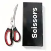 En Stock Envío Directo Tijeras de Acero Inoxidable Estilo Coreano para Barbacoa, Tijeras Multifuncionales para Bistec, Tijeras de Cocina de Grado Alimenticio para Asar