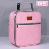 Bolsa de picnic a cuadros Amazon transfronteriza bolsa térmica impermeable PEVA gran capacidad bolsa para lonchera térmica bolsa de almuerzo portátil